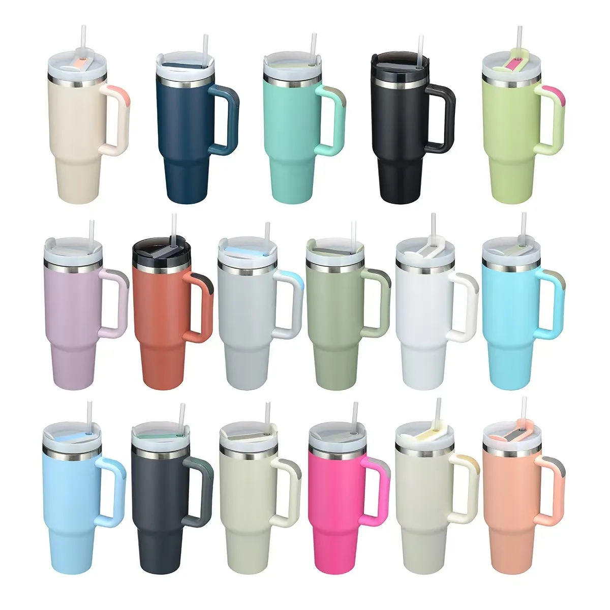 Large capacity stainless steel thermos cup 7