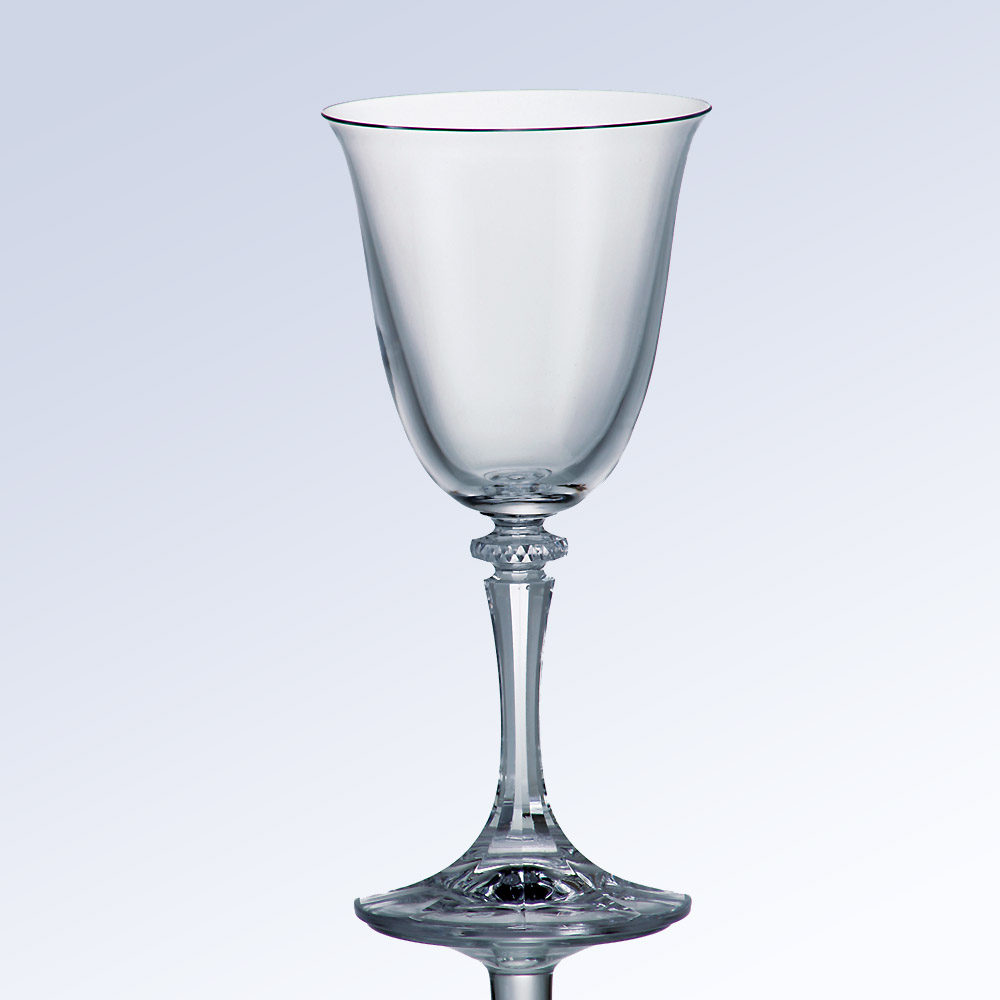 8.5 oz Non-Lead Crystal Kleopatra White Wine Goblet 2
