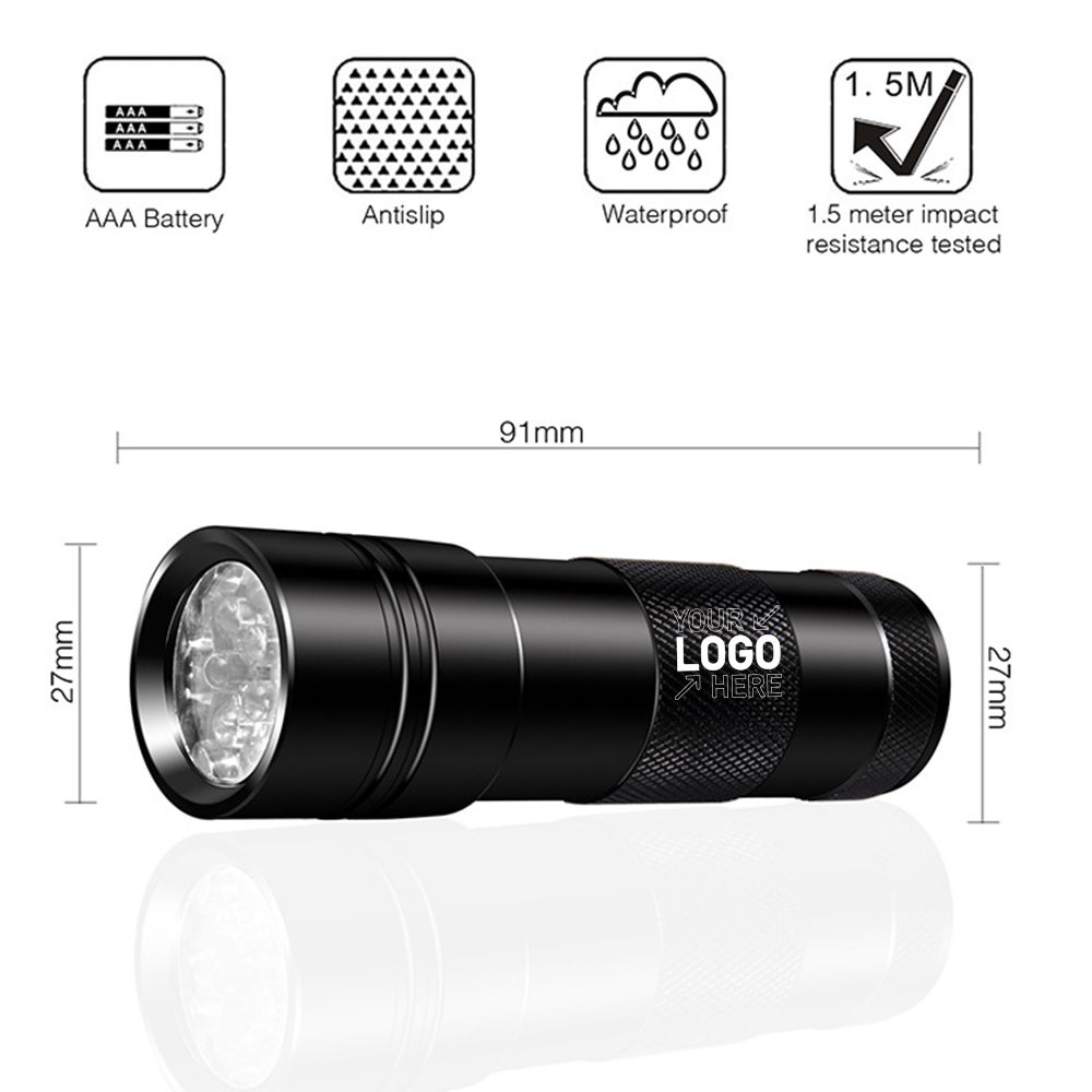 12 Led Handheld Blacklight Flashlights 2