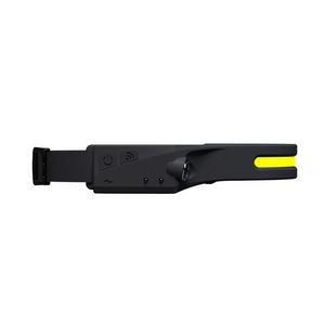 Portable LEDFlashlight Headlamp With Sensor And Soft Silicone Band 18