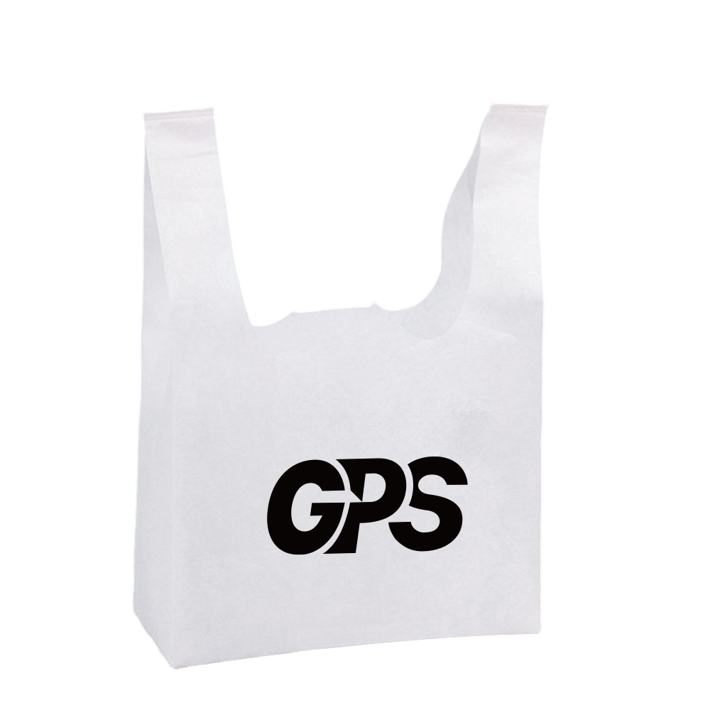 19 5/8 " Non woven T-Shirt Shopping Bags 3
