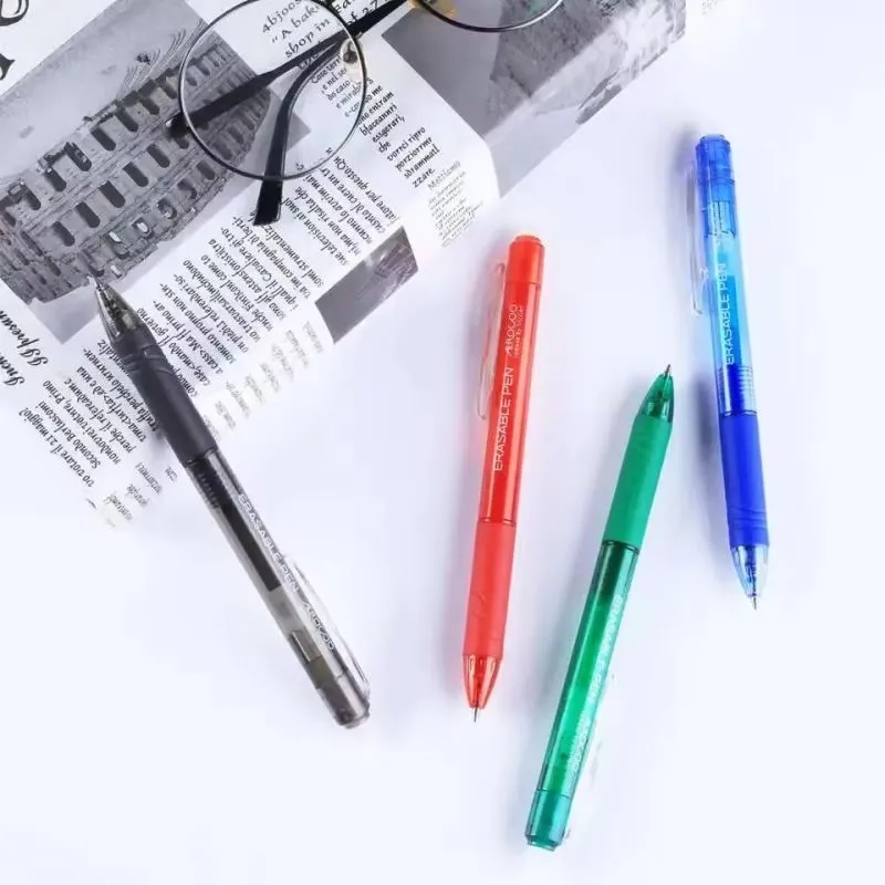 Erasable Refillable Retractable Gel Ink Pen 3