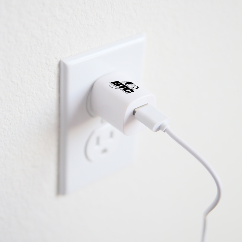 iPosh USB Wall Power Plug (White) 2