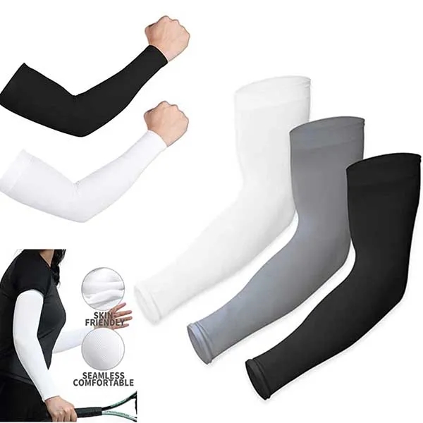 Sun Protection Cooling Sports Athletic Arm Sleeves 3
