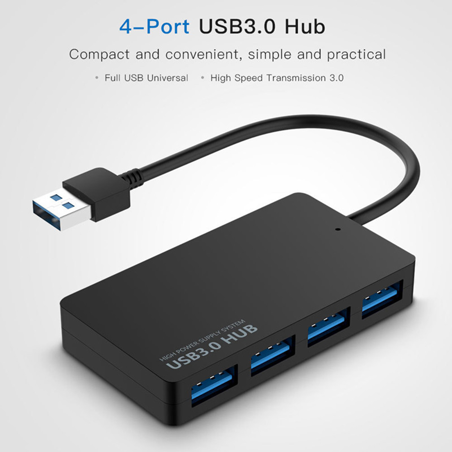 4 Port USB Hub 3