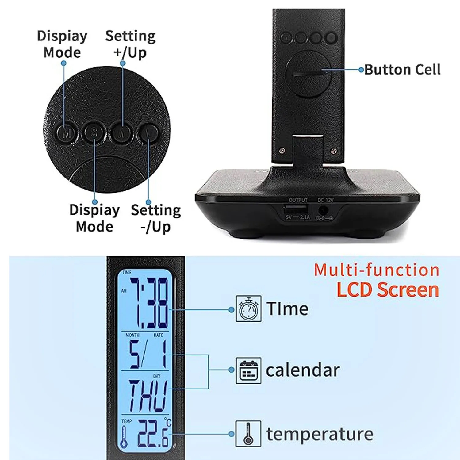 Multi-Function Wireless Charging Lamp 5