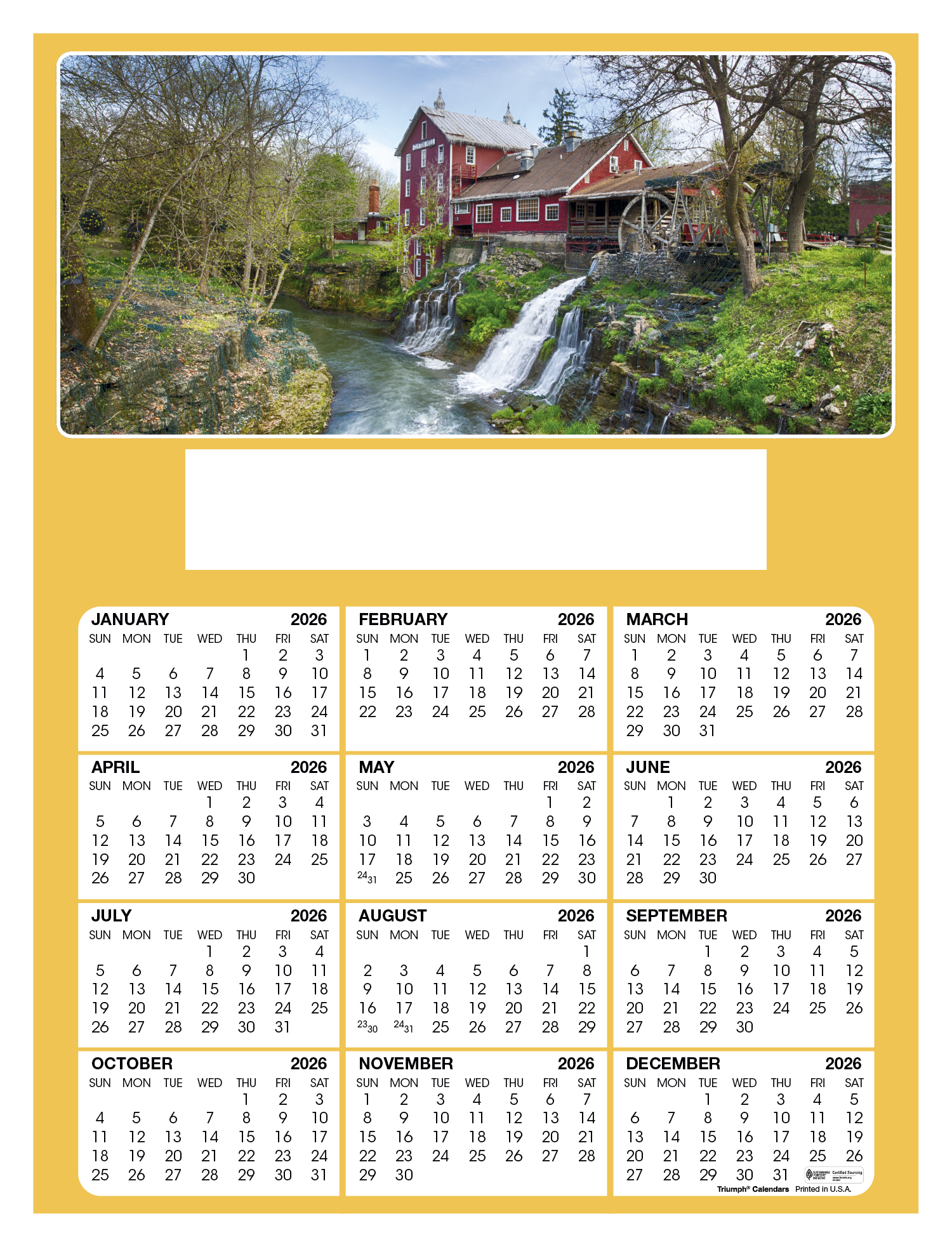 Skinner & Kennedy® Display-A-Year 38