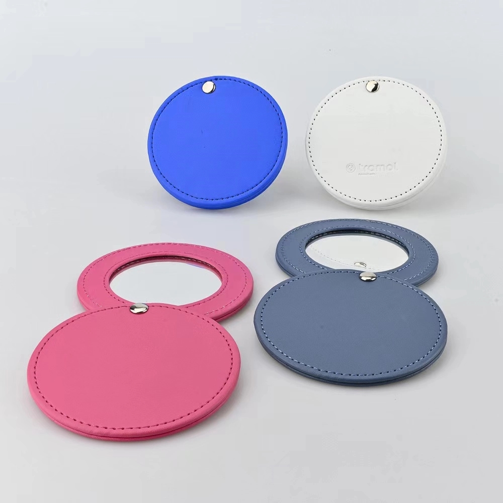 Miss Swipe Round PU Leather Compact Mirror 8