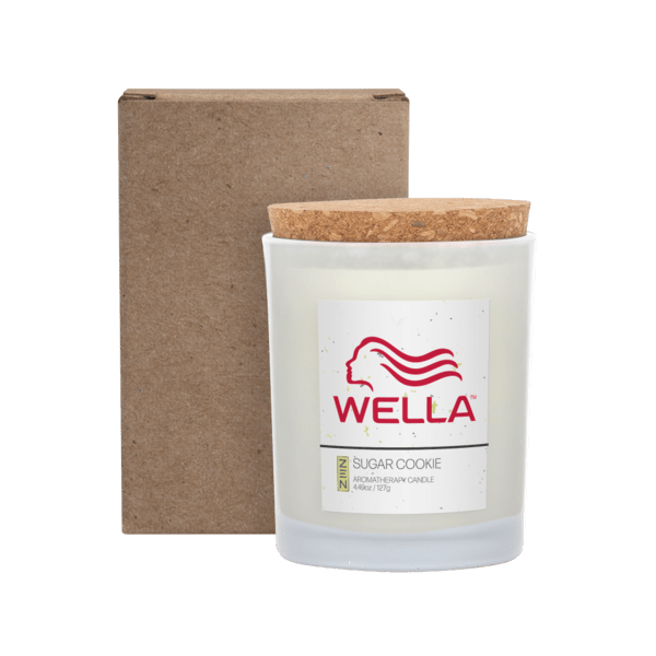 ZEN Niva 6oz Frosted Candle with Cork Lid 8
