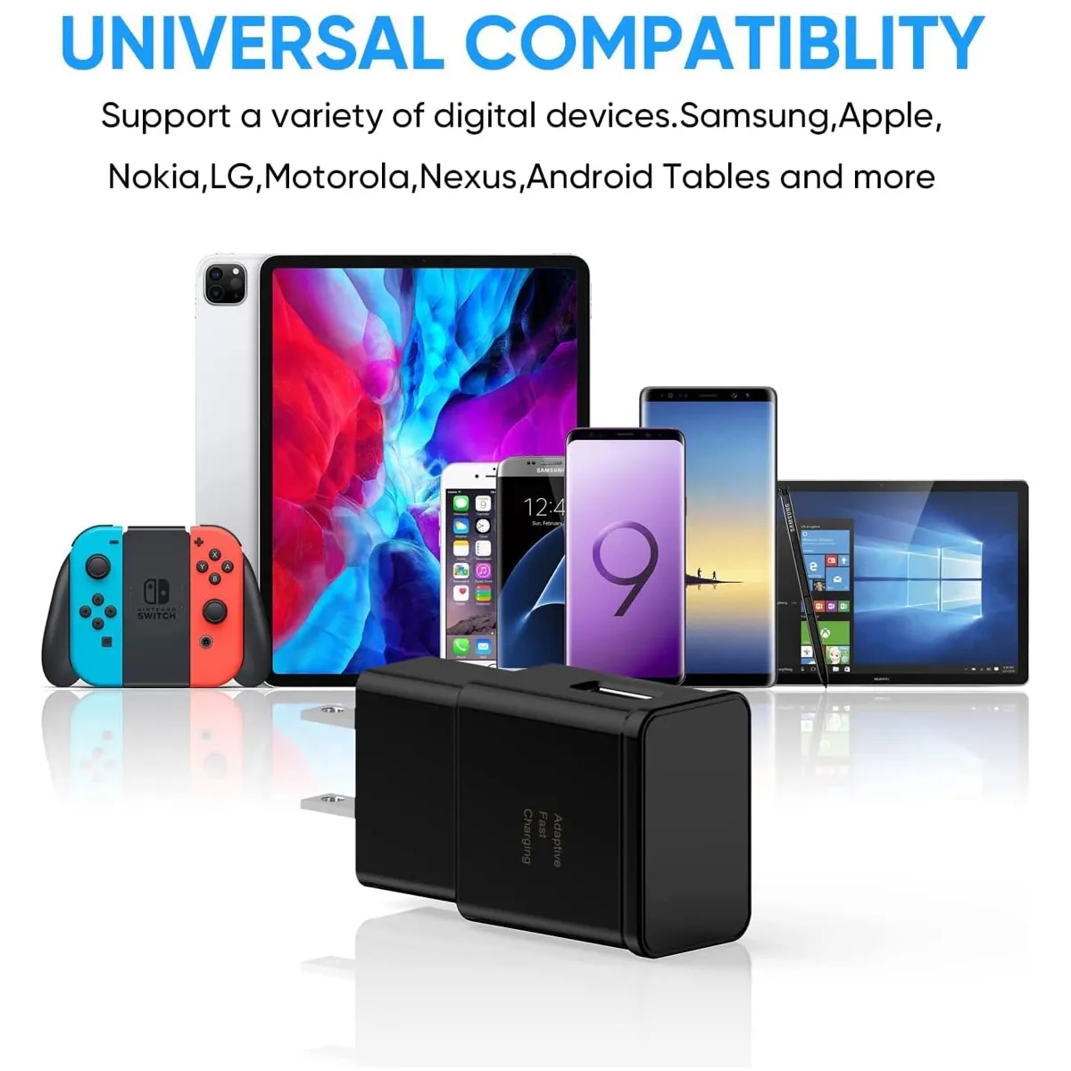 Fast Charging USB Wall Charger Adapter 4