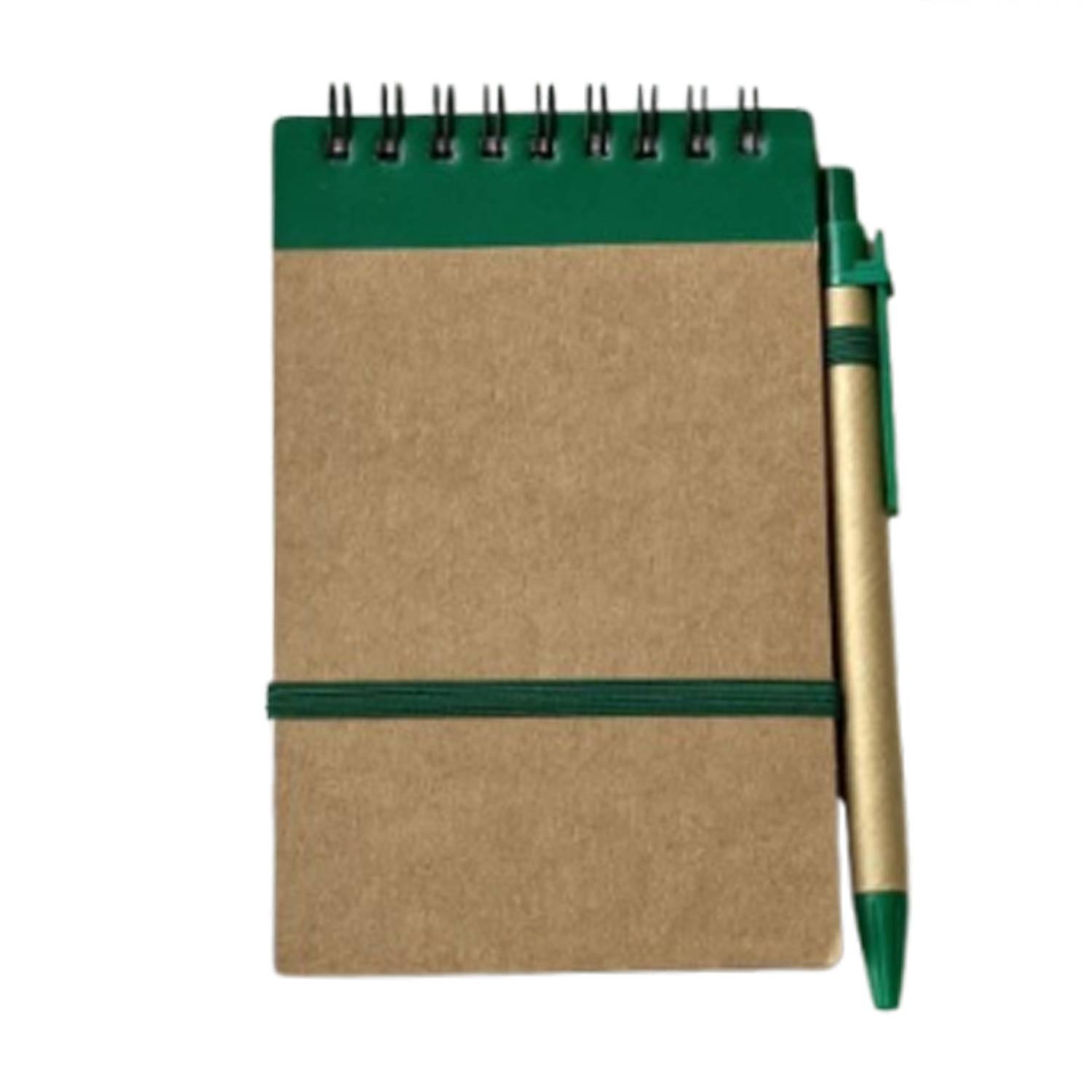 A5 Lined Spiral Notebook w/ Pen 5