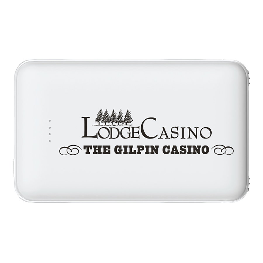 Slim 2.1A Output Power Bank With Attached Charging Cords 6