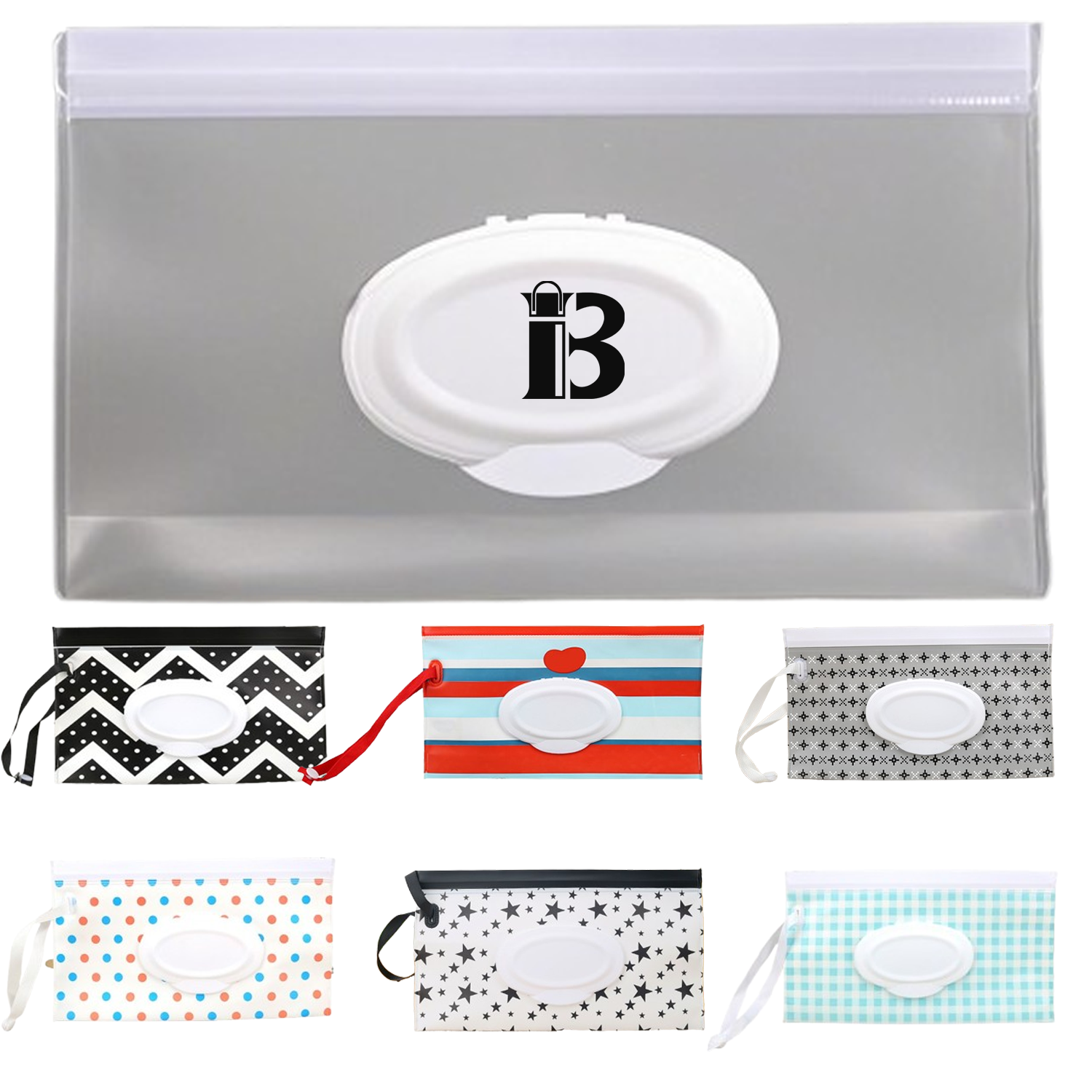 Baby Wipes EVA Pouch w/ Flip Top Lid for Travel bag 6