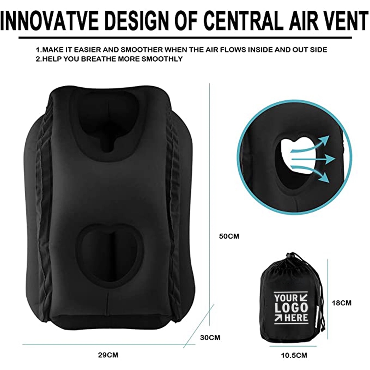 Inflatable Travel Pillow 3