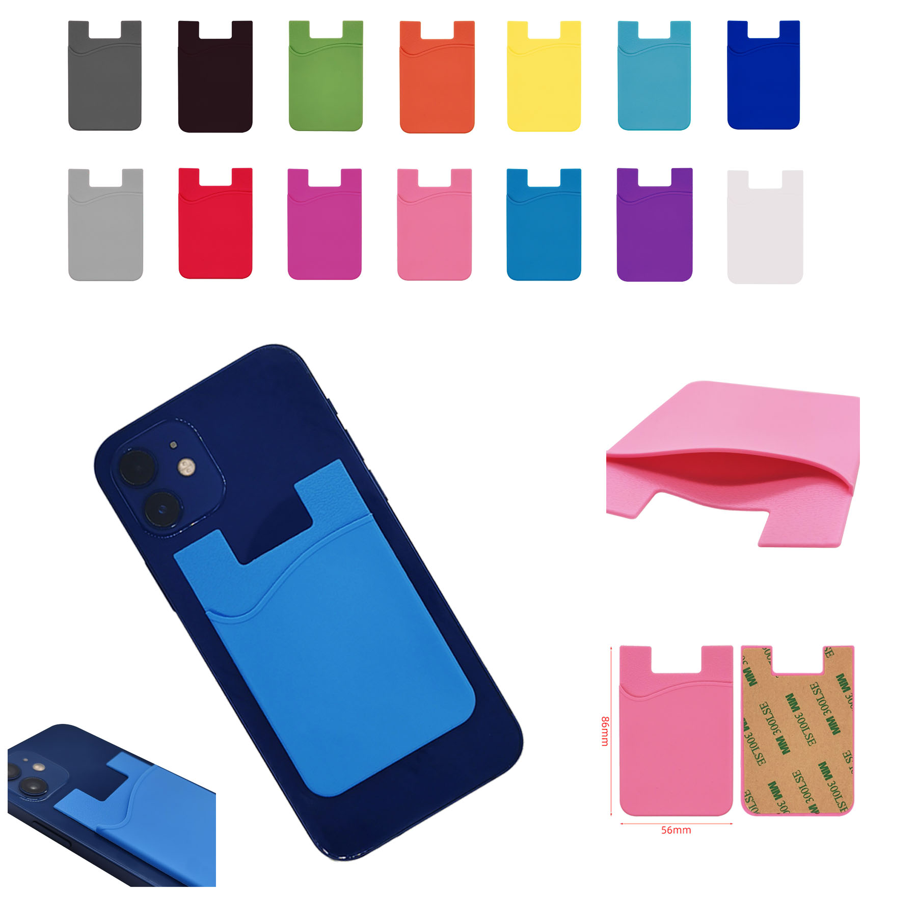 Silicone Phone Wallet 1