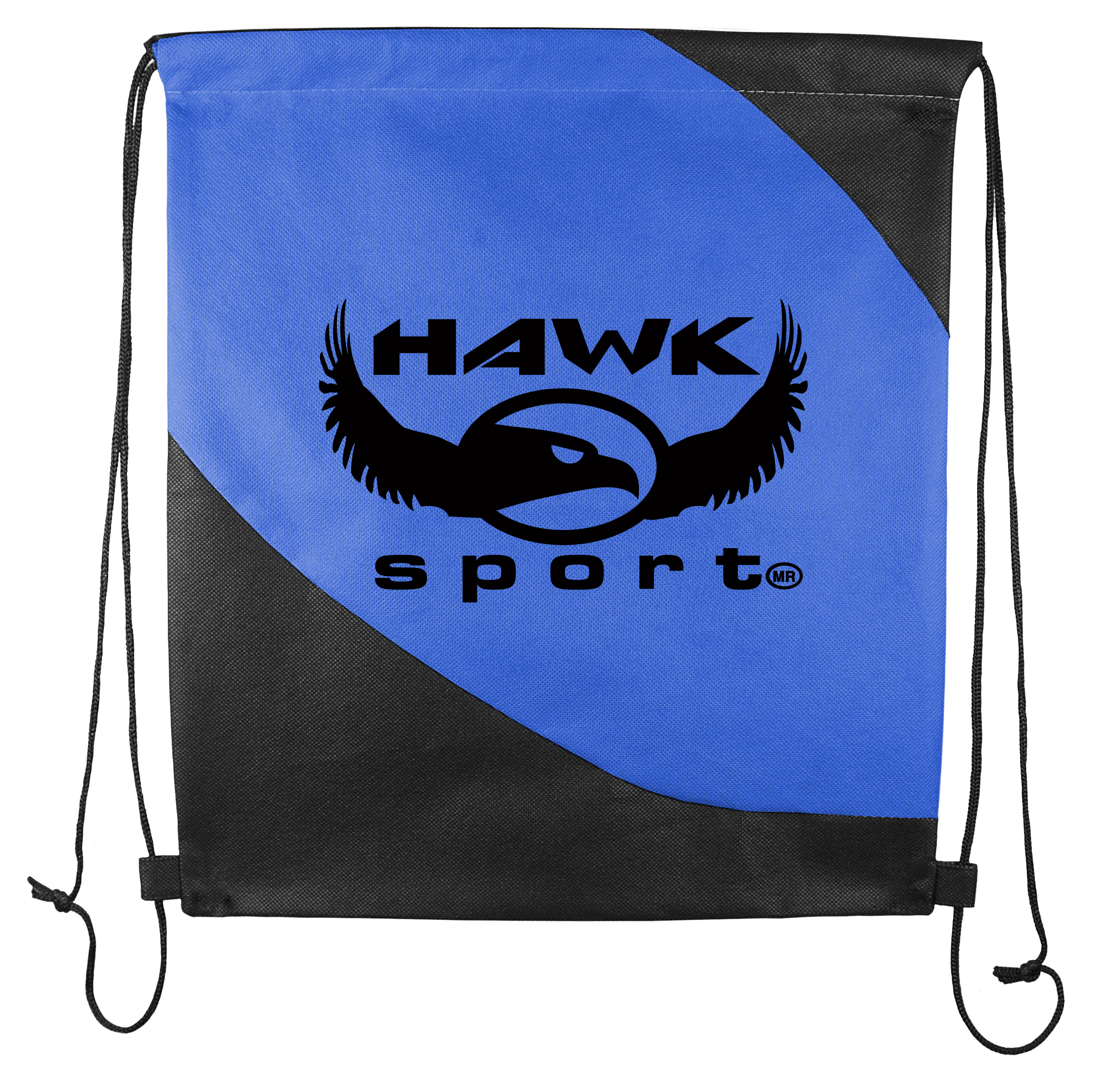 Two Color Non-Woven Drawstring Backpack (14"X16")