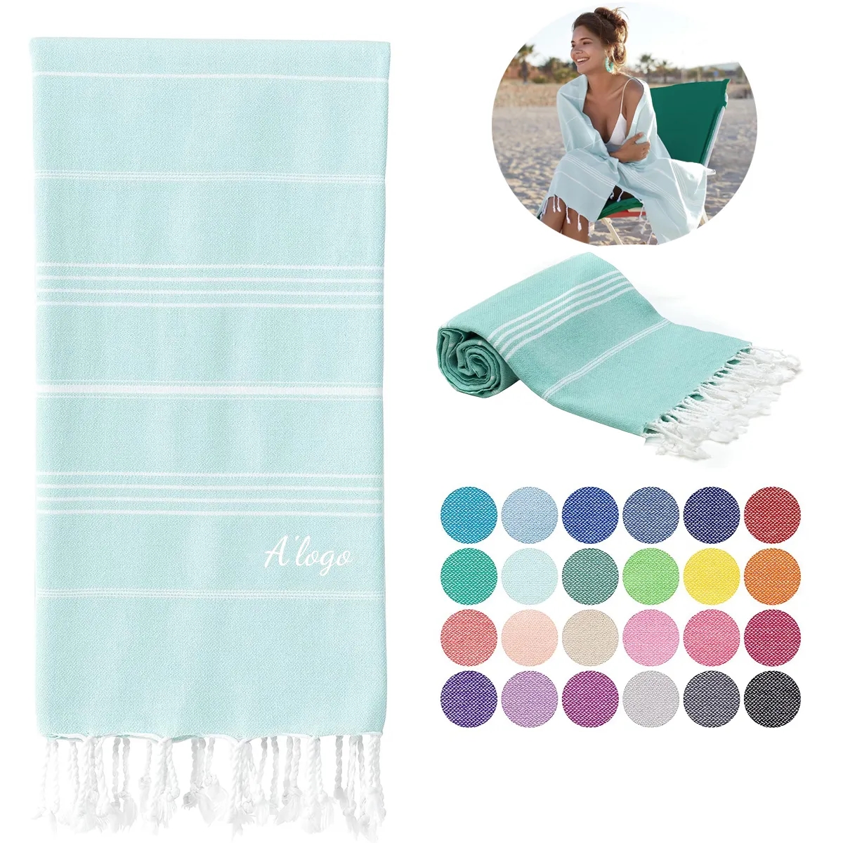 Turkish Beach Towel 1