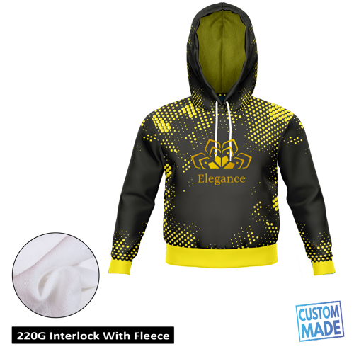 Unisex & Kids' Sublimation 220G Ultra Light Cropped Hoodie 3