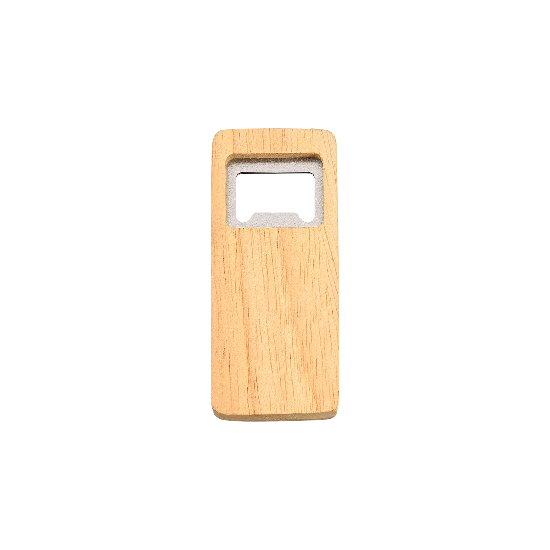 420 Stainless Steel Wooden Handle Bottle Opener 3