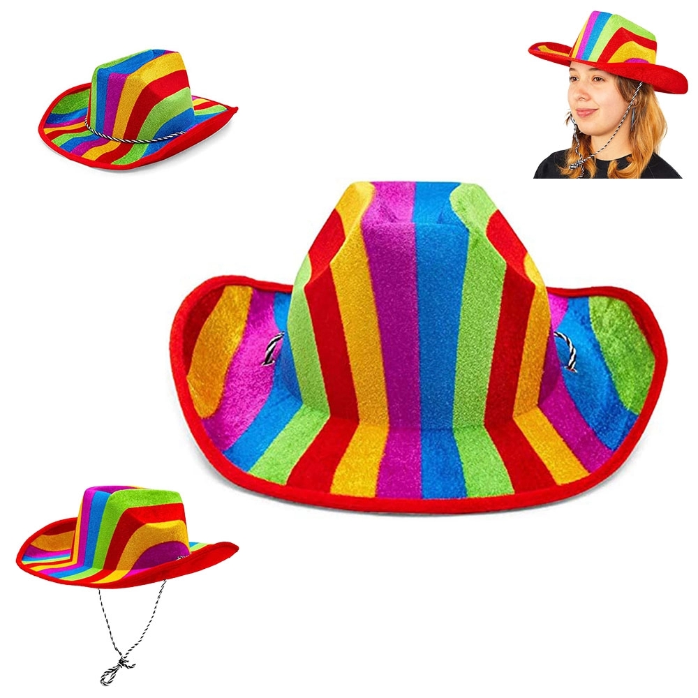 Toy Rainbow Stripe Hat 2