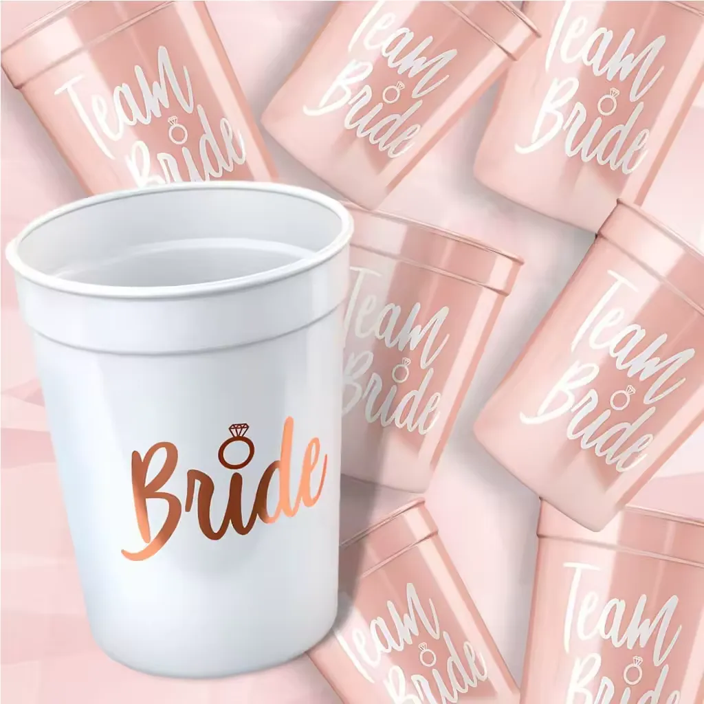 16 Oz. Team Bride Bachelorette Party Cup 6