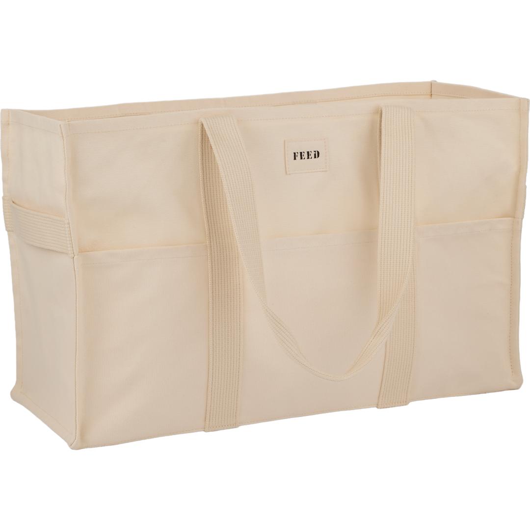FEED Organic Cotton Large Market Tote 26