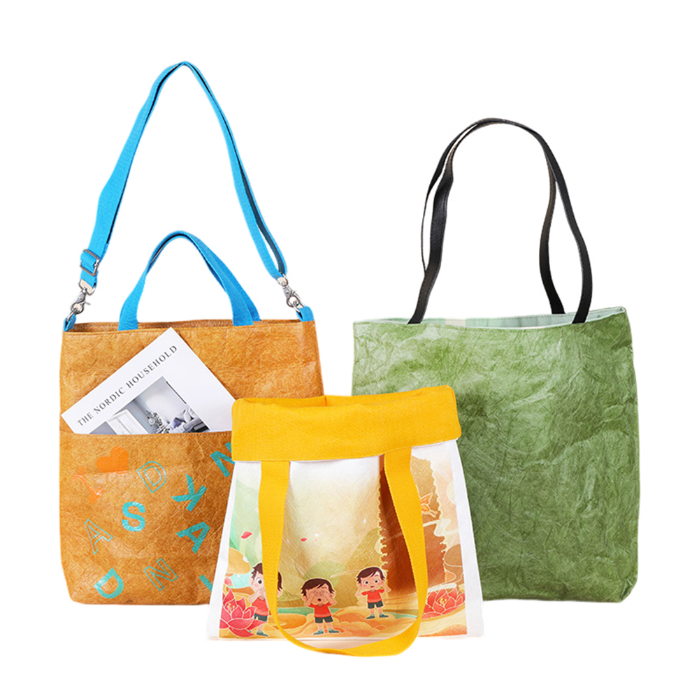 10 OZ Custom Dupont Paper Tote Bag 5