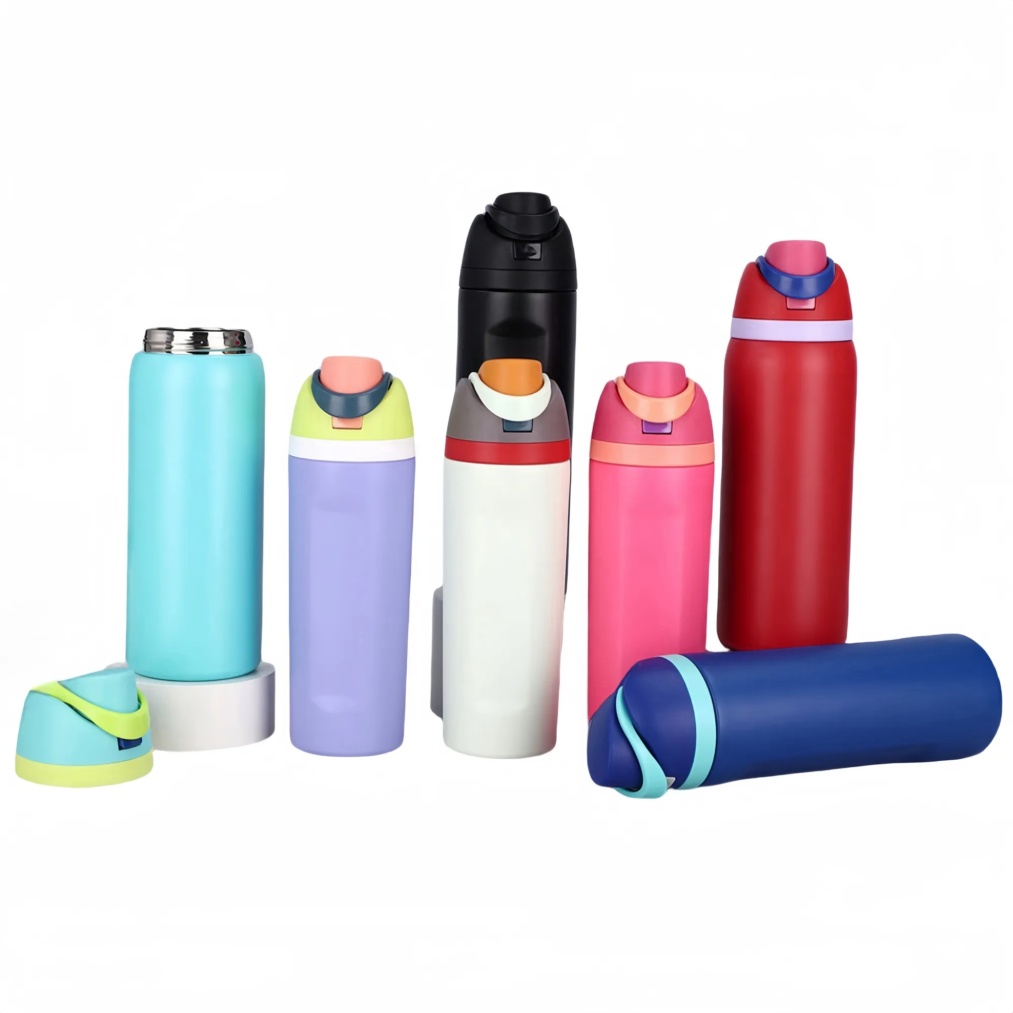 Full Color 24Oz Insulated Stainless Steel Sports Bottle 2