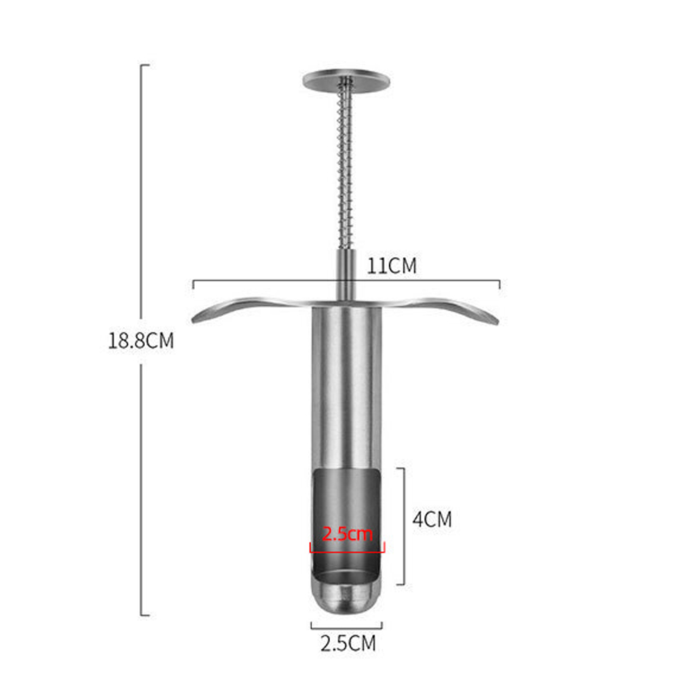 Stainless Steel Jujube Corer 3