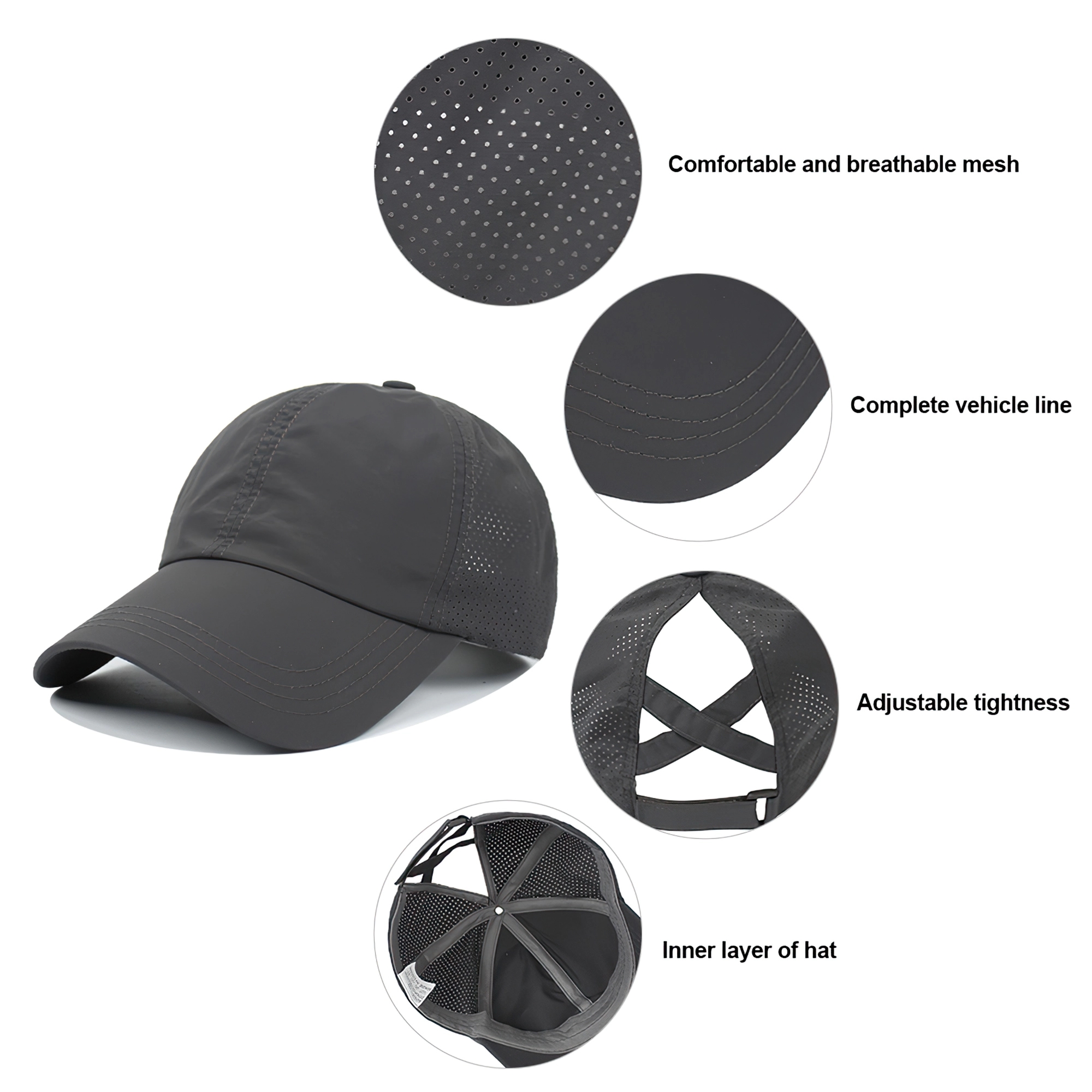 Adjustable Mesh Baseball Cap 4