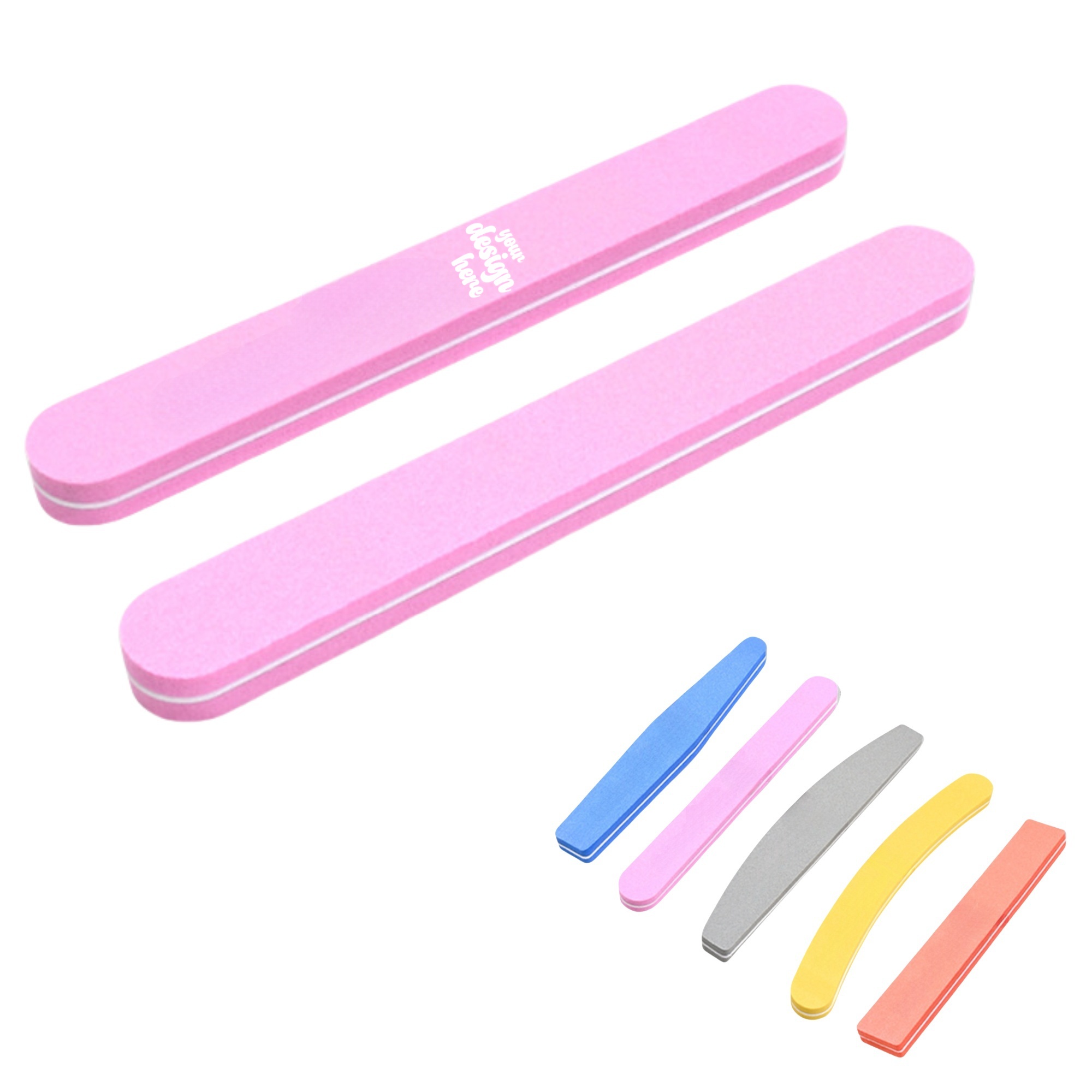 Double Sided Emery Boards Manicure 7
