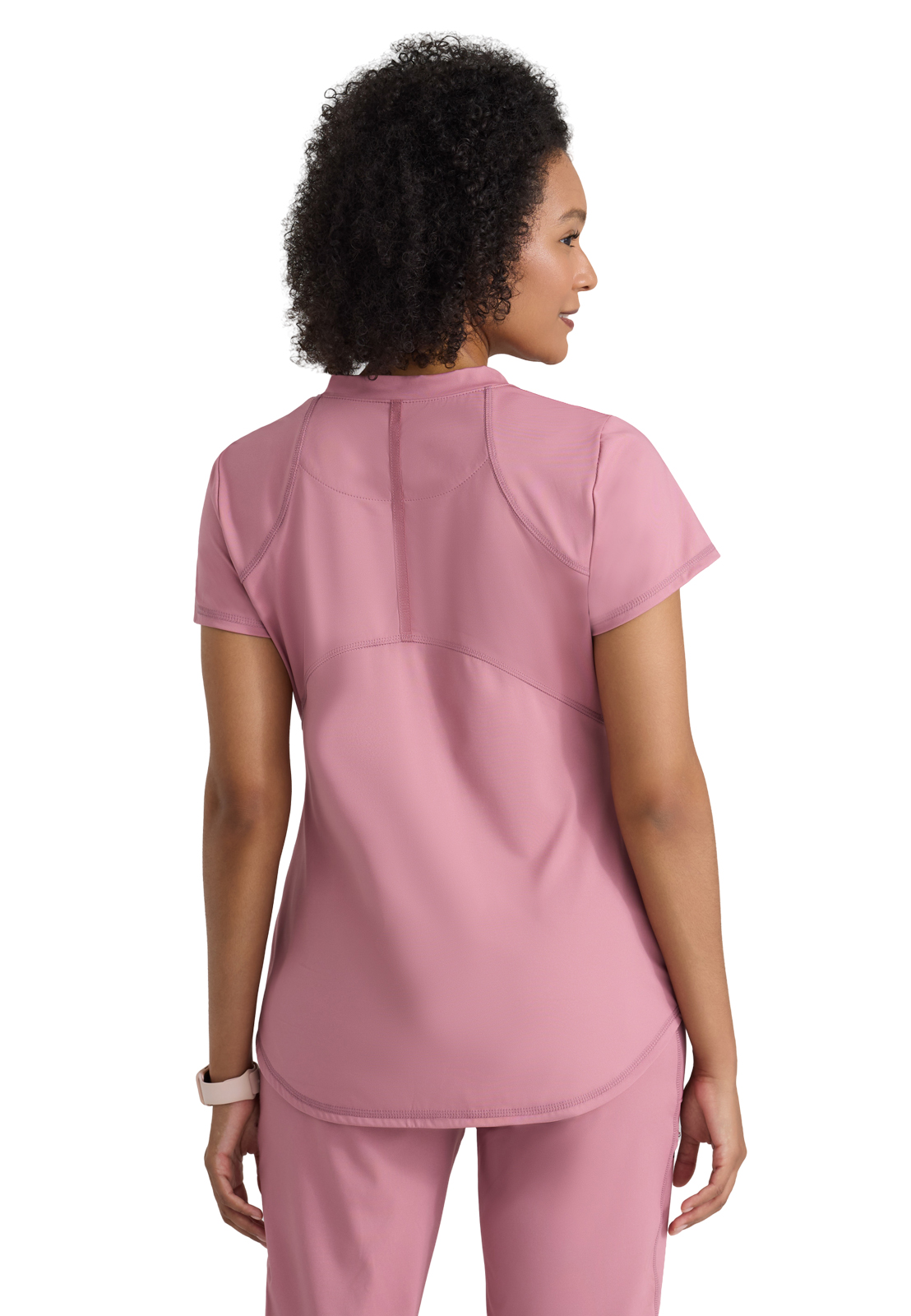 Grey's Anatomy Knit Stretch - Women's Two-Pocket V-Neck Define Scrub Top 26