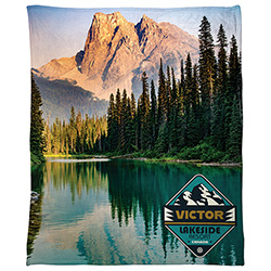 Silk Touch Sherpa Blanket 50" x 60" 420GSM - Full Color 7