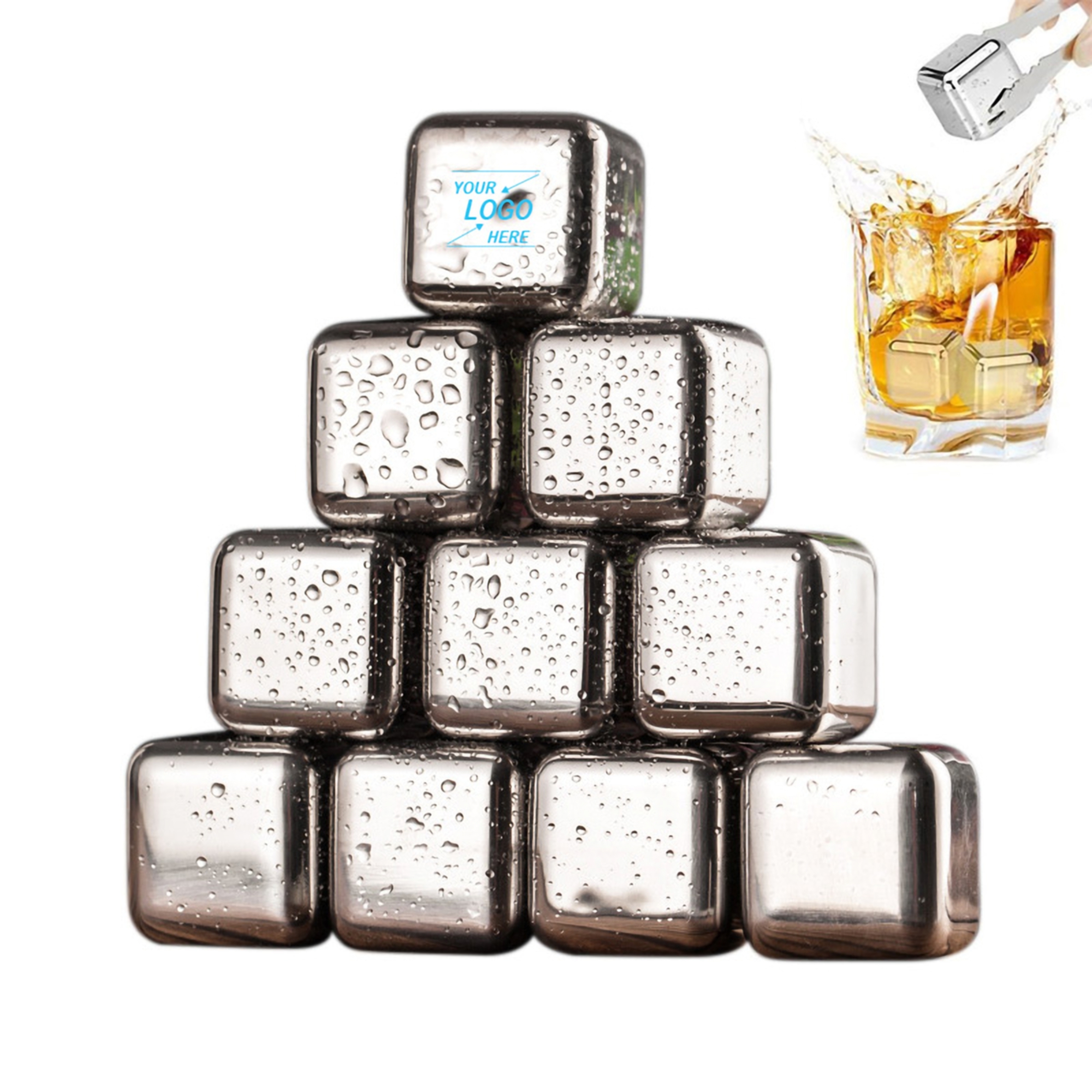 Stainless Steel Reusable Ice Cubes 4