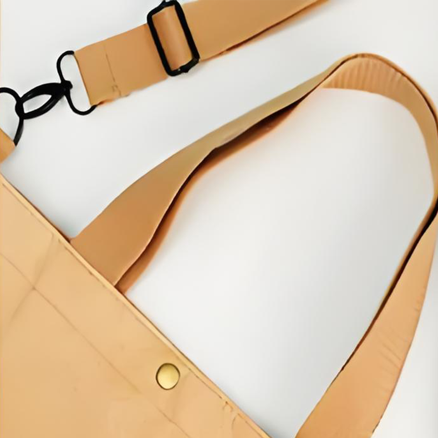 Kraft Paper Single-Shoulder Shopping Duffel Bag 5