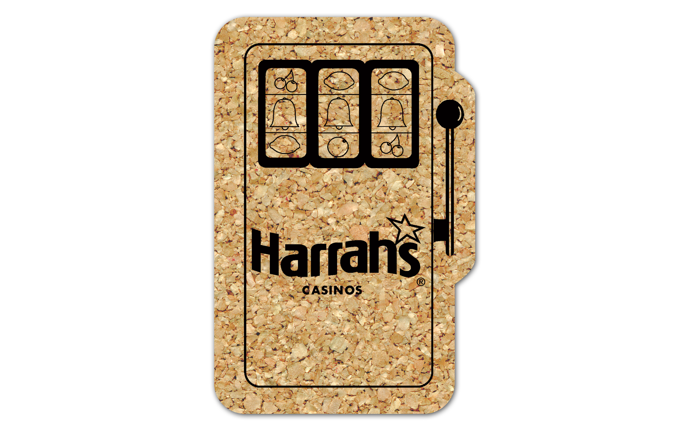 Slot Machine Cork Coaster 3