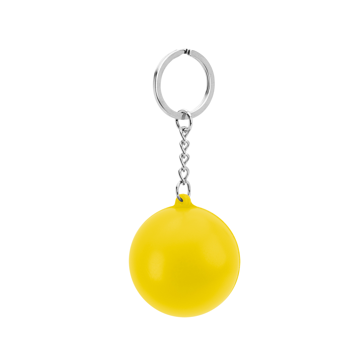 Round PU Stress Reliever Keychain 11