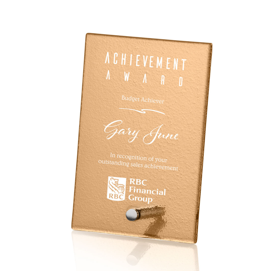 Atchison Russet Rectangle Award - Silver 6