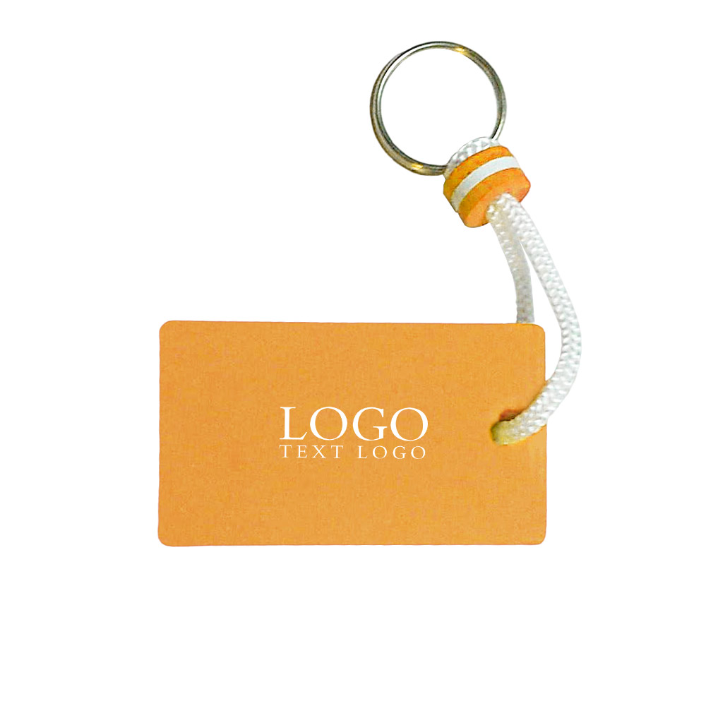 Rectangle EVA Floating Keychains 11