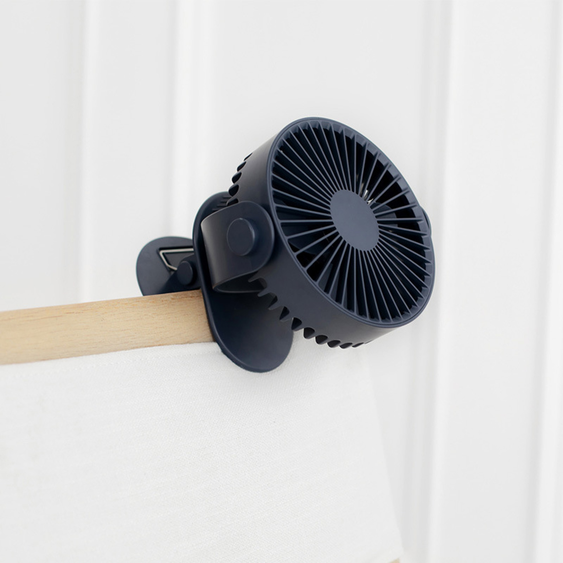 Clip Desk Fan Usb Battery Rechargeable 4
