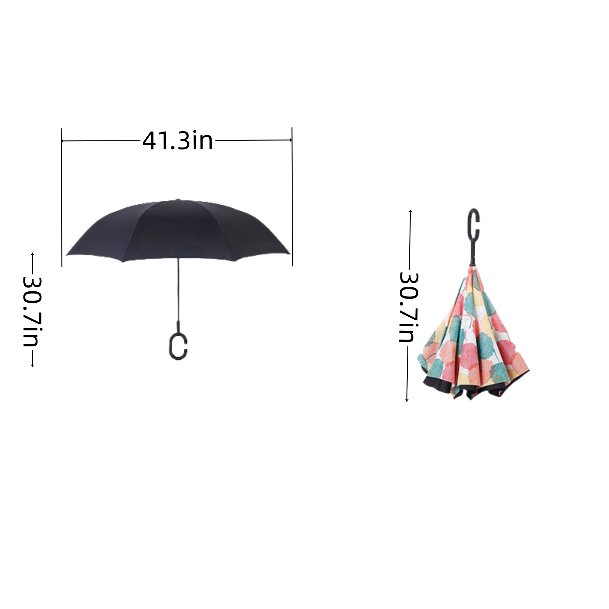 Reverse Parachute With C-Handle 4