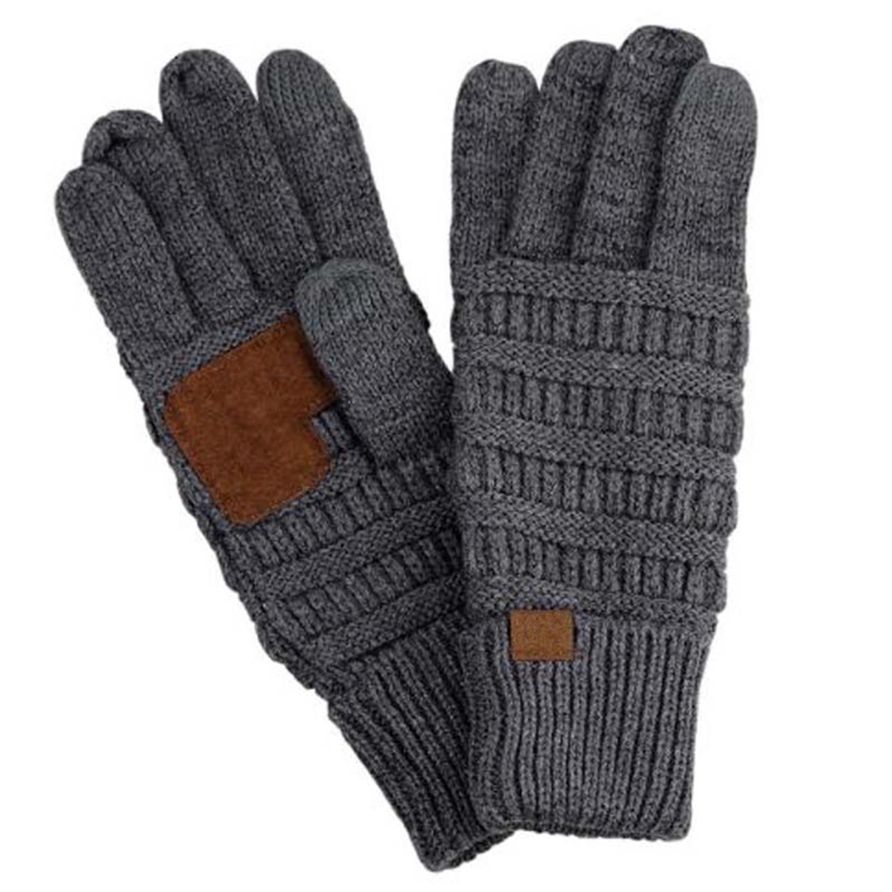 Unisex Knit Anti-Slip Touchscreen Texting Gloves 4
