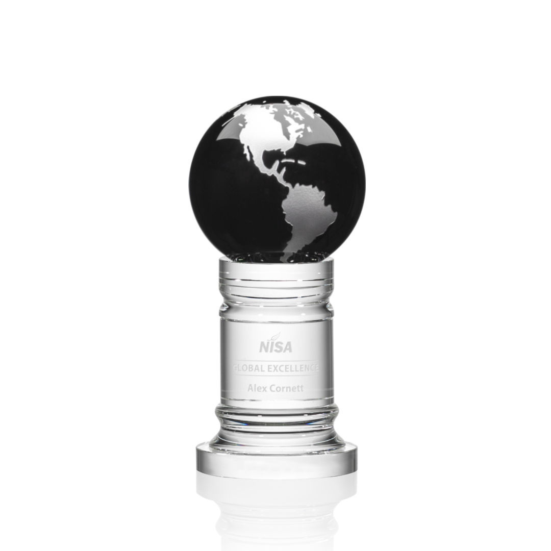 Colverstone Globe Award - Black/Silver