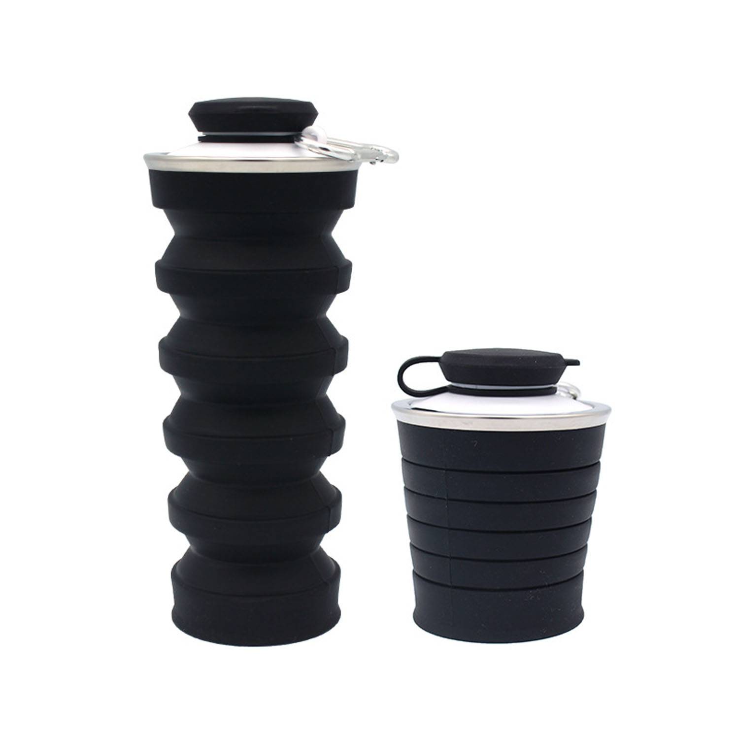 17oz Silicone Portable Collapsible Water Bottle 4