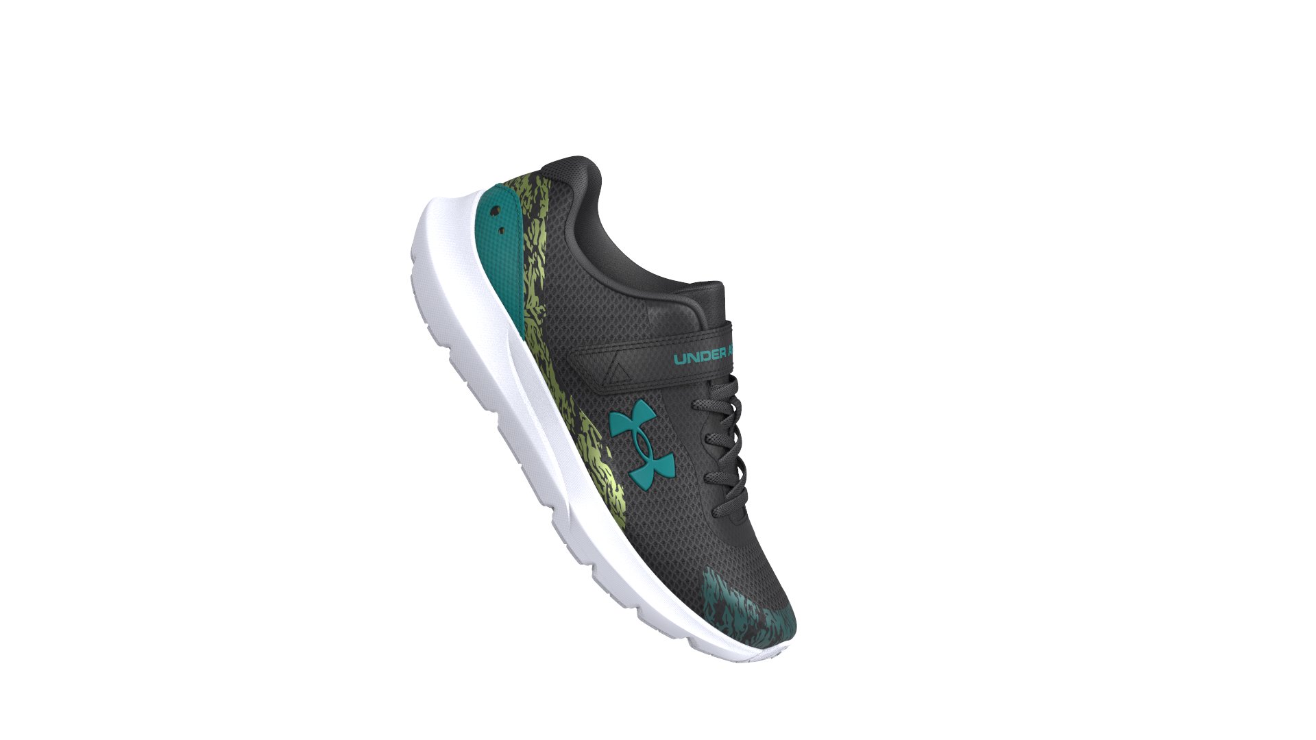 Boys' Pre-School UA Surge 3 Wild Running Shoes  2
