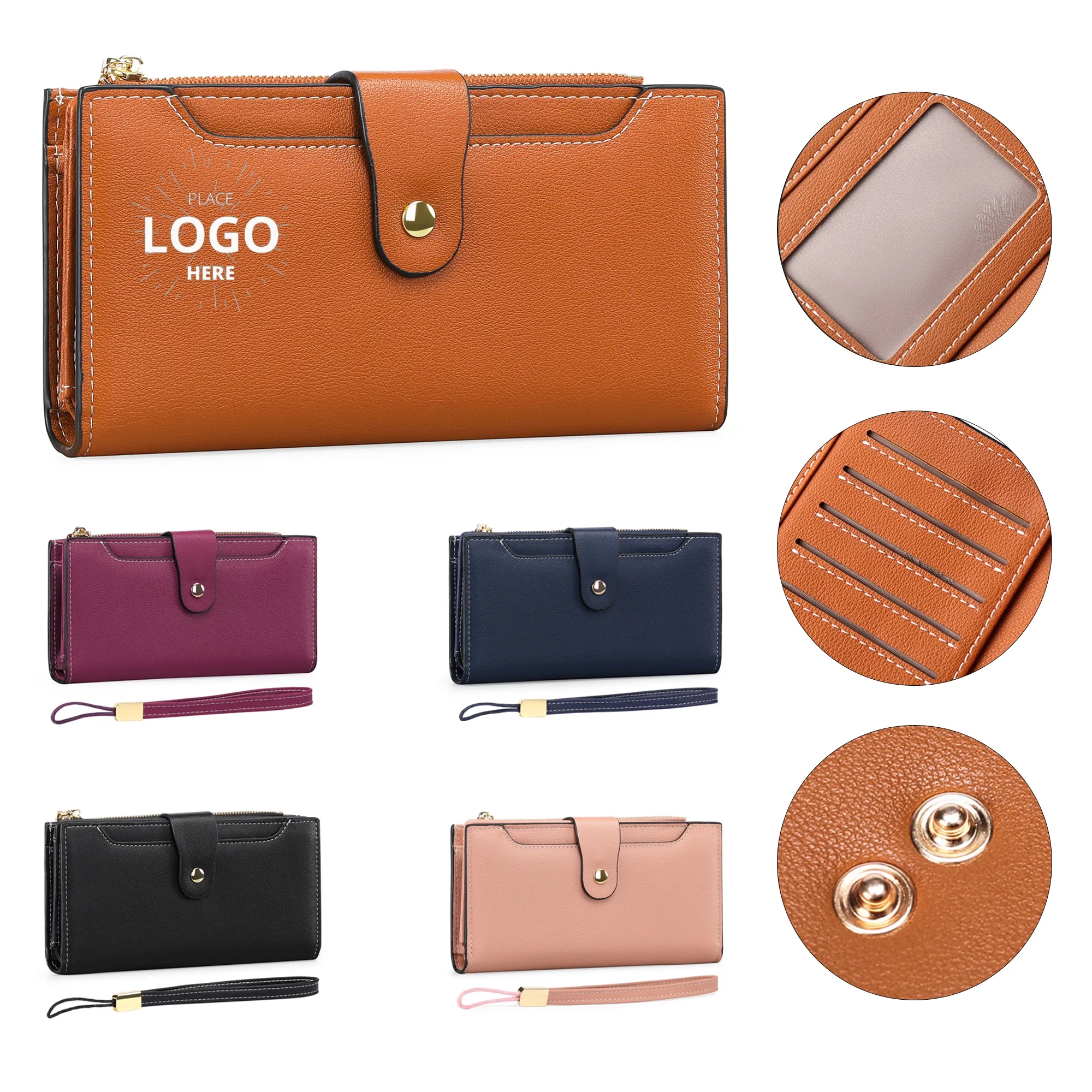 RFID Zipper Wallet 4