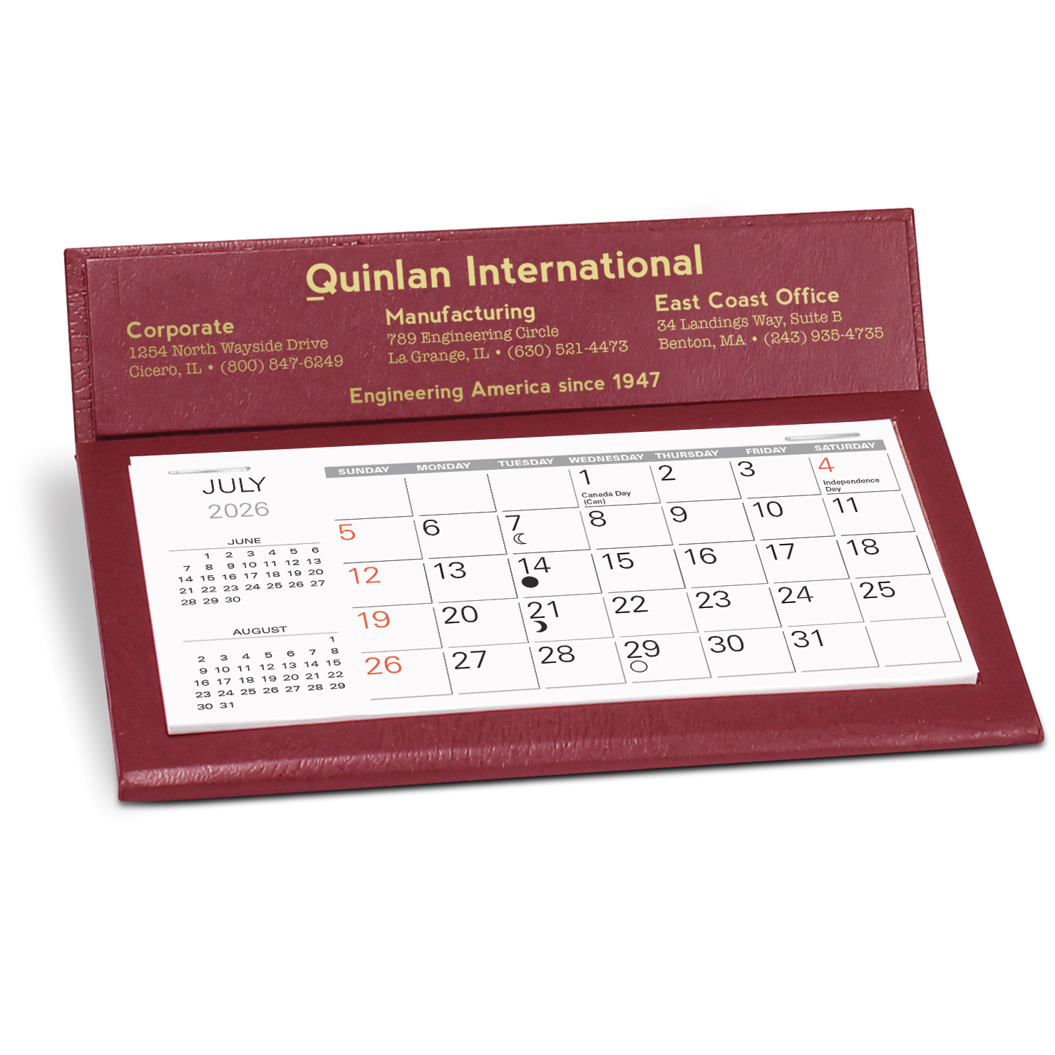 Medalist Desk Calendar 3