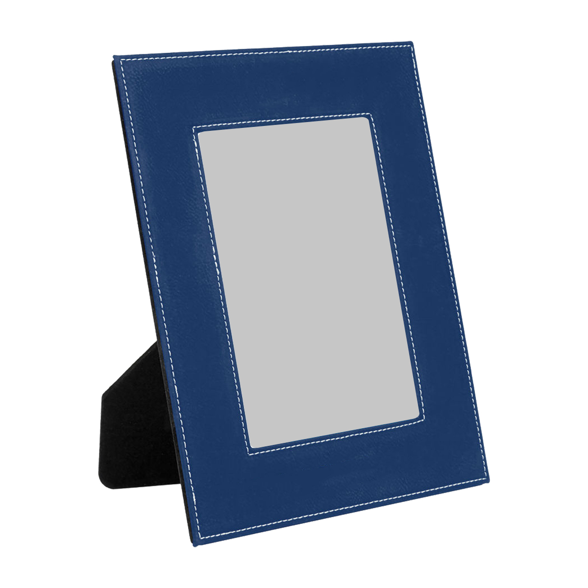 5" x 7" Blue & Silver Leatherette Photo Frame 3