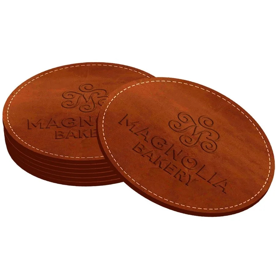Leather Coasters 2
