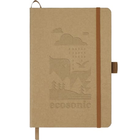 5.5" x 8.5" Washable Kraft Stone Bound Journal 21